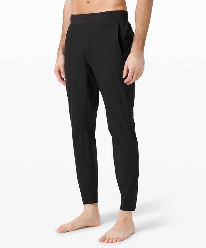 Lululemon In Mind Pant Shorter Length Byxor Herr Svarta | OLVT-14769