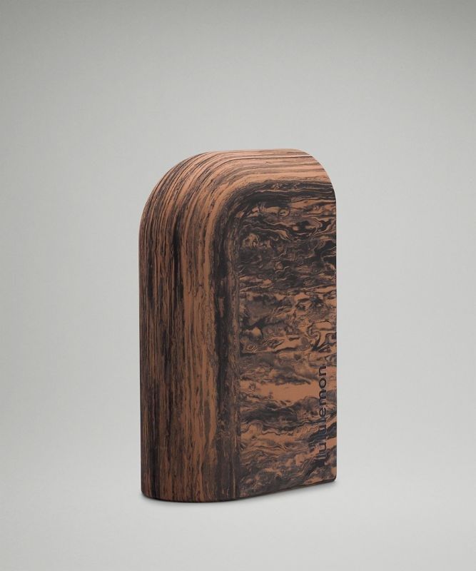 Lululemon Inner Flow Yoga Block Marble Utrustning Accessories Mörkgrå Bruna | GCDM-92167