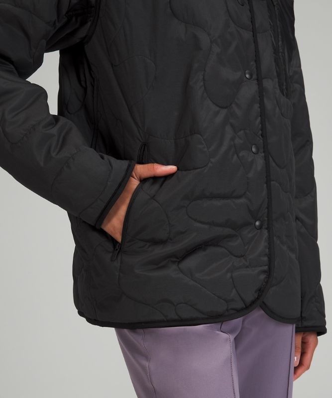Lululemon Insulated Quilted Jacket Jackor Dam Svarta | CVFH-43618