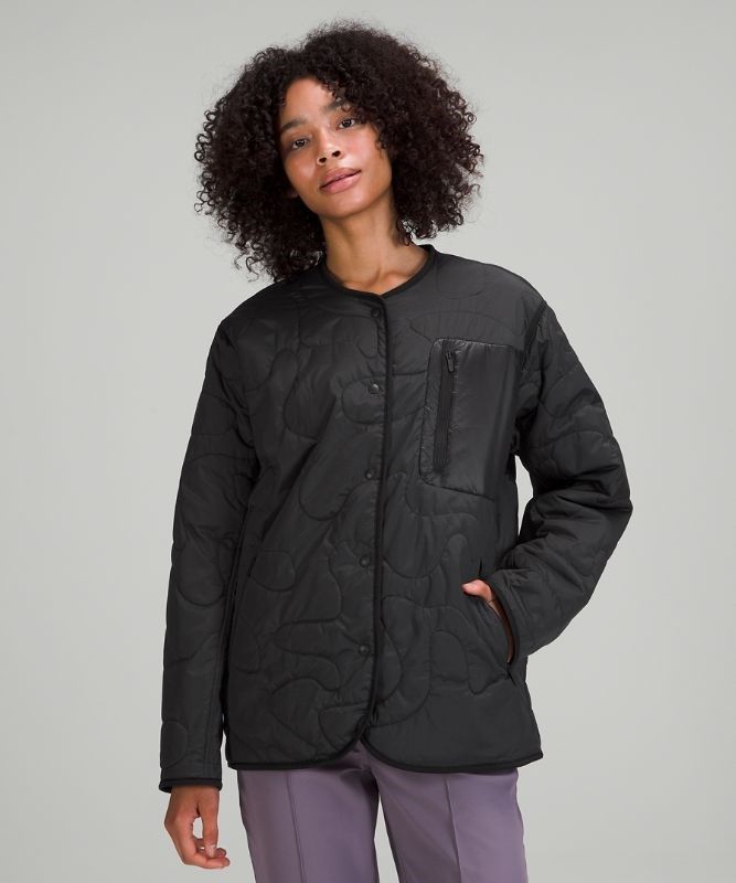 Lululemon Insulated Quilted Jacket Jackor Dam Svarta | CVFH-43618