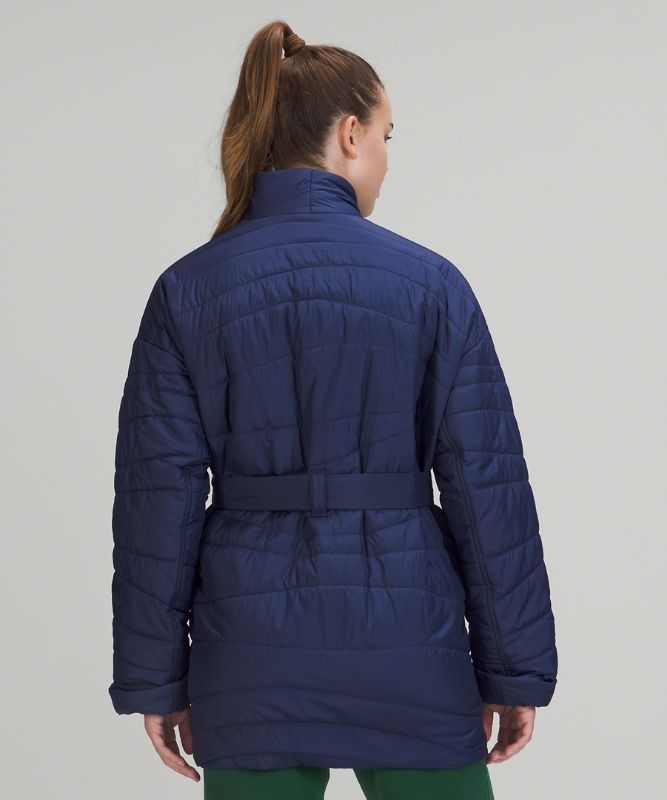 Lululemon Insulated Wrap Jacket Jackor Dam Night Sea | QLJX-56941