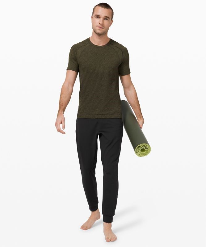 Lululemon Intent Jogger Byxor Herr Svarta | RMZJ-78613
