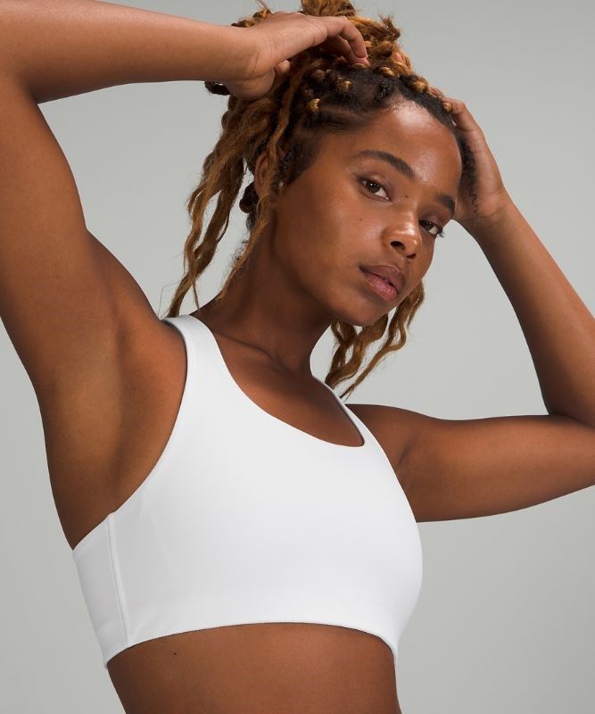 Lululemon Invigorate Bra High Support Sport BH Dam Vita | QBKD-21675