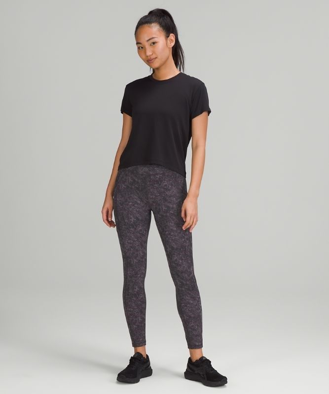 Lululemon Invigorate HR Tight 25 Leggings Dam Blå Tvätt Lavendel Svarta | KHNF-09356