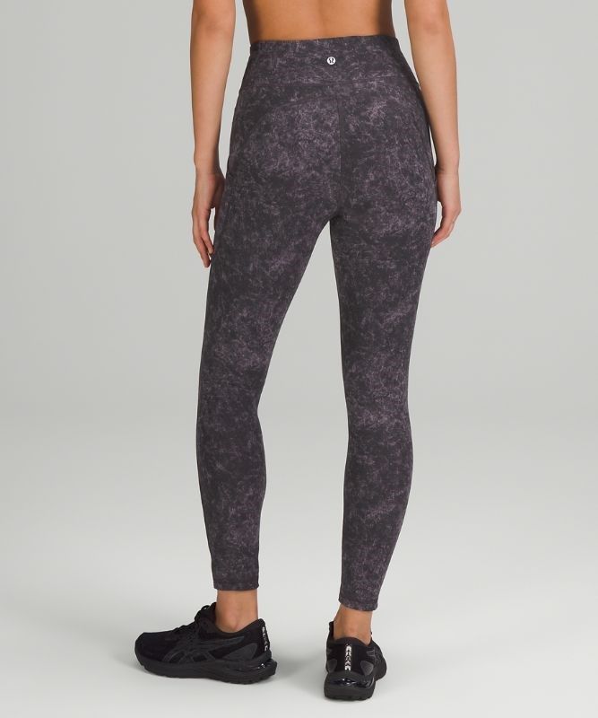 Lululemon Invigorate HR Tight 25 Leggings Dam Blå Tvätt Lavendel Svarta | KHNF-09356