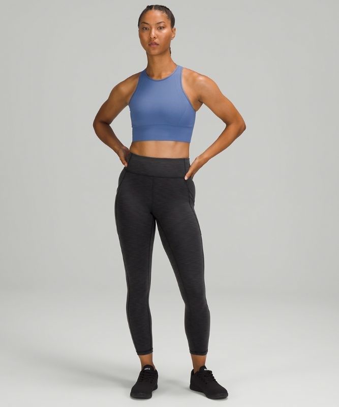 Lululemon Invigorate HR Tight 25 Leggings Dam Svarta | BGPU-28493