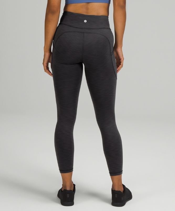 Lululemon Invigorate HR Tight 25 Leggings Dam Svarta | BGPU-28493