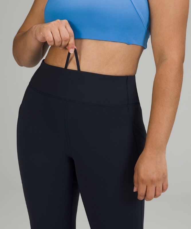 Lululemon Invigorate High-Rise Crop 23 Leggings Dam Marinblå | SOIX-36598
