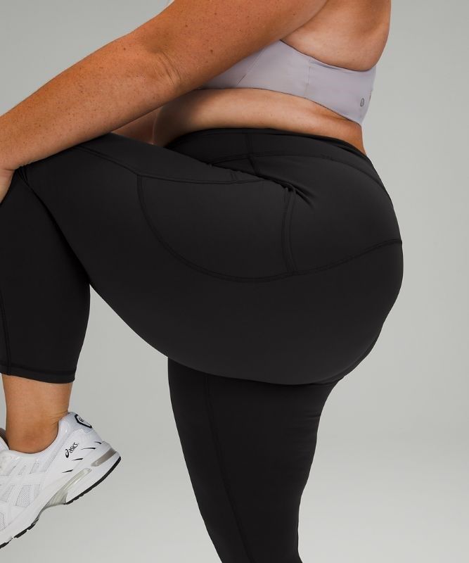 Lululemon Invigorate High-Rise Crop 23 Leggings Dam Svarta | HYDI-09628
