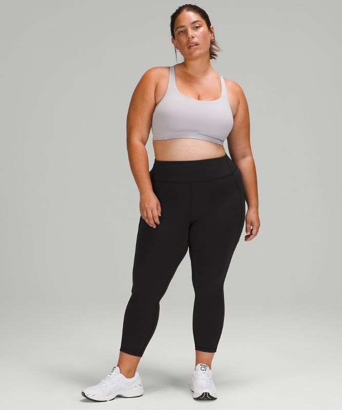 Lululemon Invigorate High-Rise Crop 23 Leggings Dam Svarta | HYDI-09628