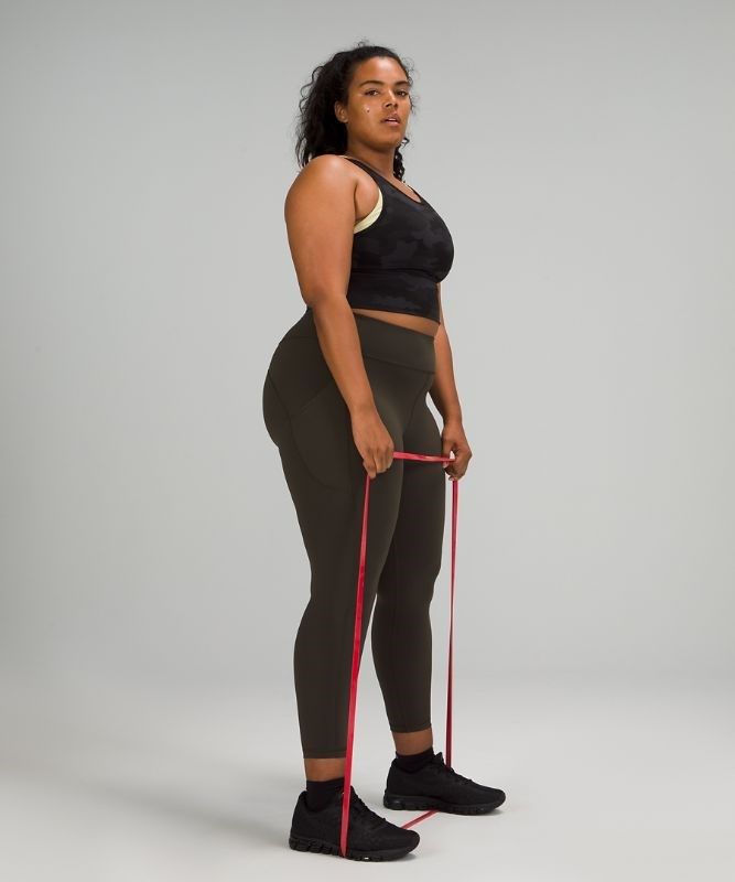 Lululemon Invigorate High-Rise Tight 25 Leggings Dam Mörkolivgröna | JLOF-28605