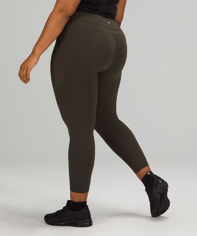 Lululemon Invigorate High-Rise Tight 25 Leggings Dam Mörkolivgröna | JLOF-28605