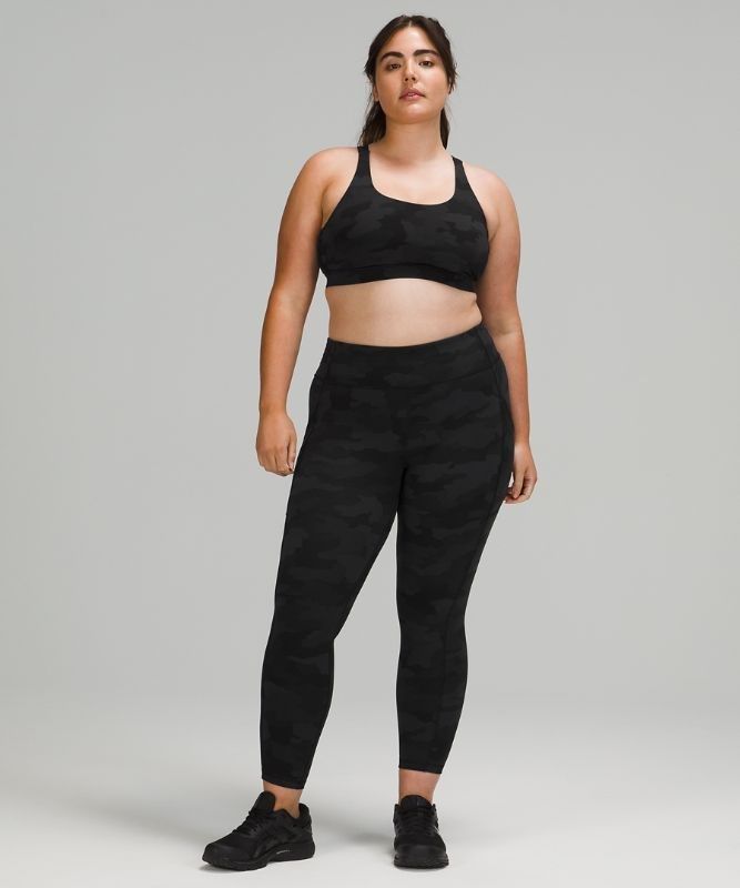 Lululemon Invigorate High-Rise Tight 25 Leggings Dam Camo Svarta Olika Färger | HYBE-59648