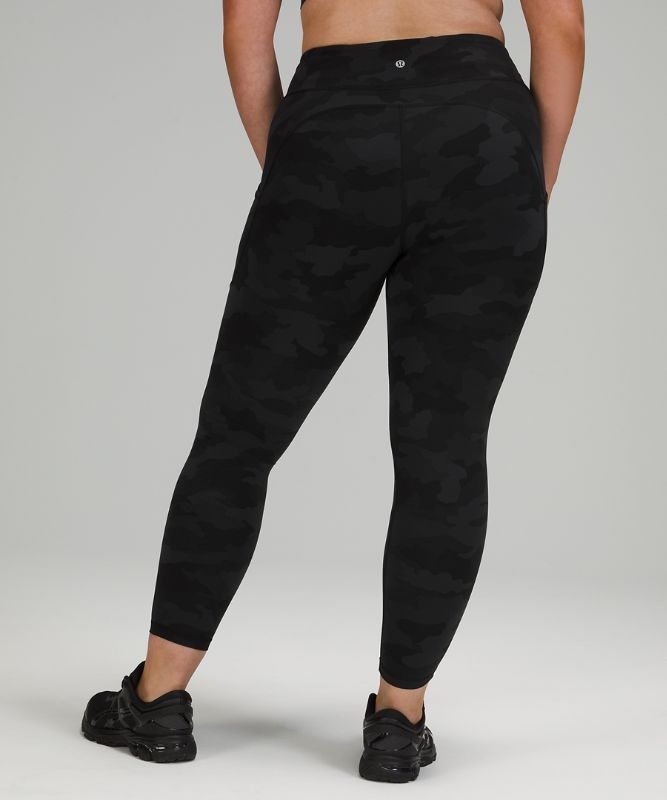 Lululemon Invigorate High-Rise Tight 25 Leggings Dam Camo Svarta Olika Färger | HYBE-59648