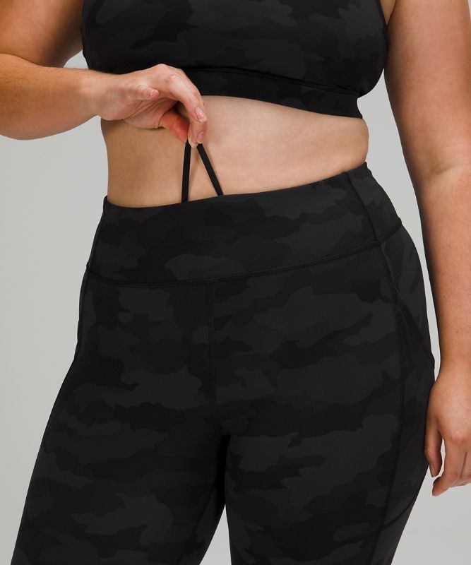 Lululemon Invigorate High-Rise Tight 25 Leggings Dam Camo Svarta Olika Färger | HYBE-59648
