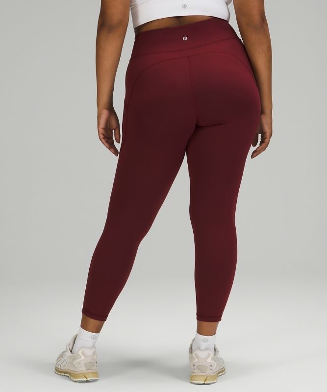Lululemon Invigorate High-Rise Tight 25 Leggings Dam Röda Vinröda | EGPL-17465
