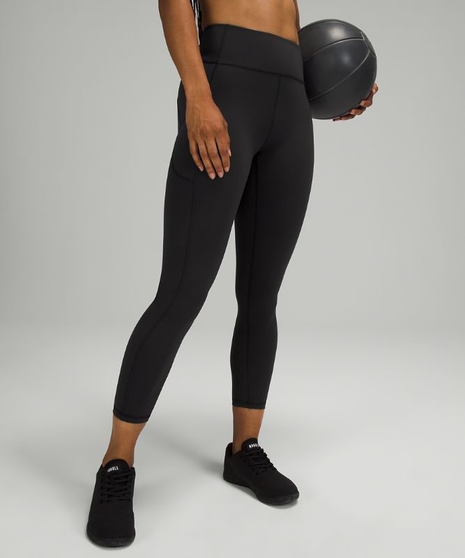 Lululemon Invigorate High-Rise Tight 25 Leggings Dam Svarta | TCPU-86912