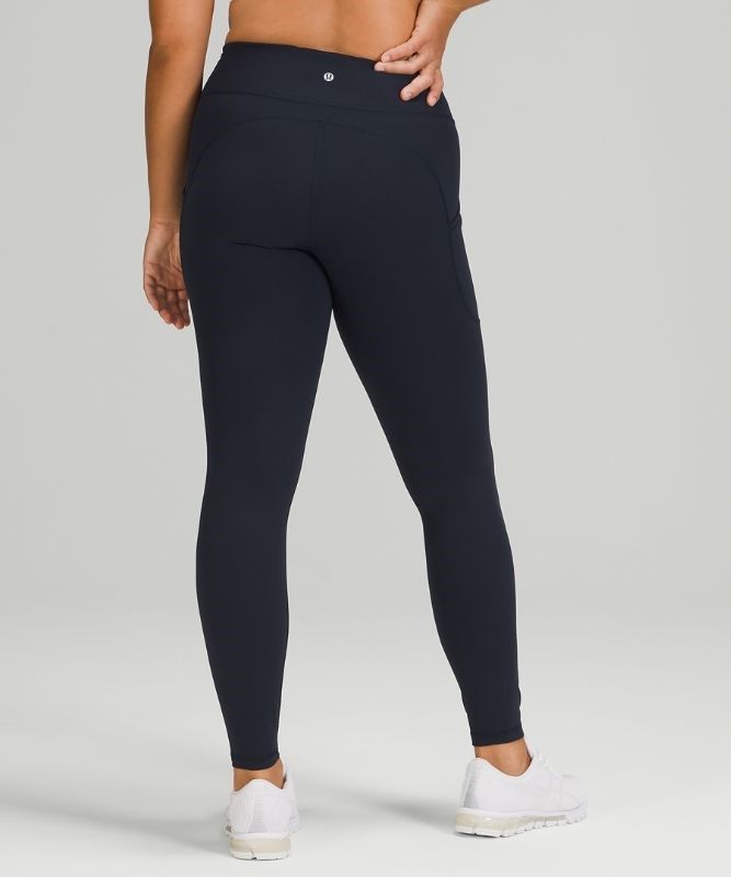 Lululemon Invigorate High-Rise Tight 28 Leggings Dam Marinblå | YPTG-40563