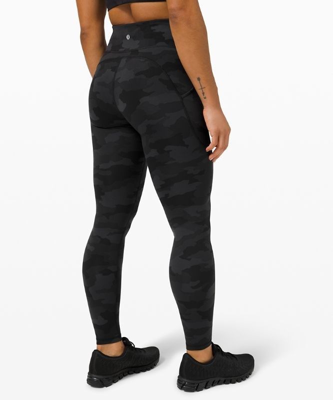 Lululemon Invigorate High-Rise Tight 28 Leggings Dam Camo Svarta Olika Färger | IHXA-70461