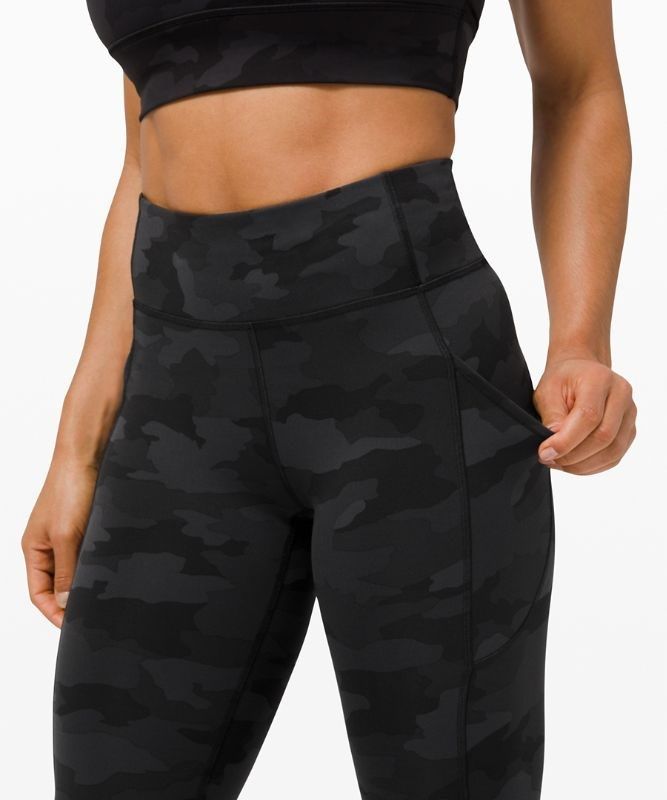 Lululemon Invigorate High-Rise Tight 28 Leggings Dam Camo Svarta Olika Färger | IHXA-70461