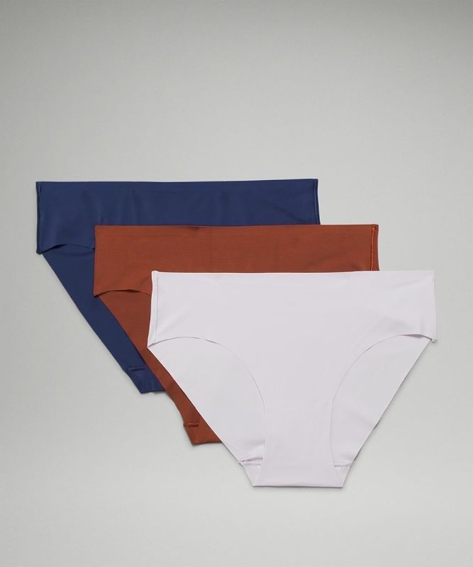 Lululemon InvisiWear Bikini 3 Pack Underkläder Dam Bruna | RWTH-60527