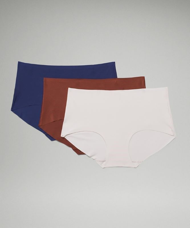 Lululemon InvisiWear Boyshort 3 Pack Underkläder Dam Bruna | OWRH-07965