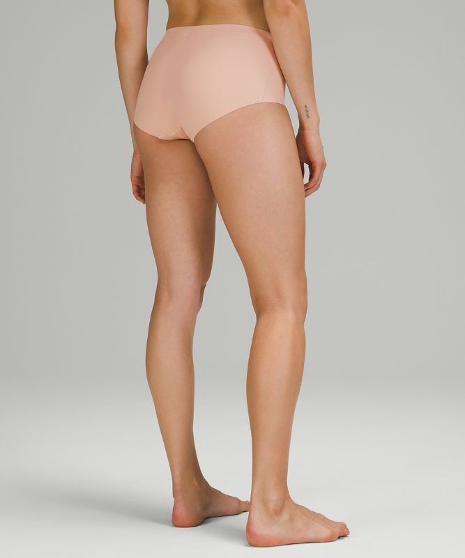 Lululemon InvisiWear Boyshort Underkläder Dam Misty Shell | LCNG-18496