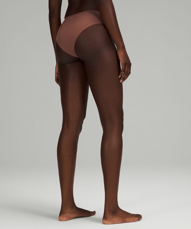 Lululemon InvisiWear Mid-Rise Cheeky Bikini Underwear Underkläder Dam Smoky Topaz | TWFA-53089