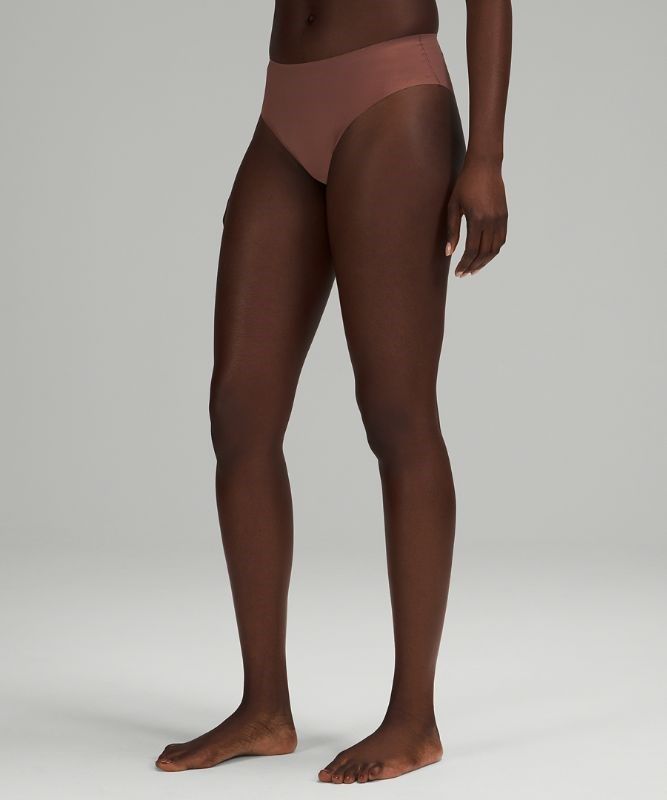 Lululemon InvisiWear Mid-Rise Cheeky Bikini Underwear Underkläder Dam Smoky Topaz | TWFA-53089