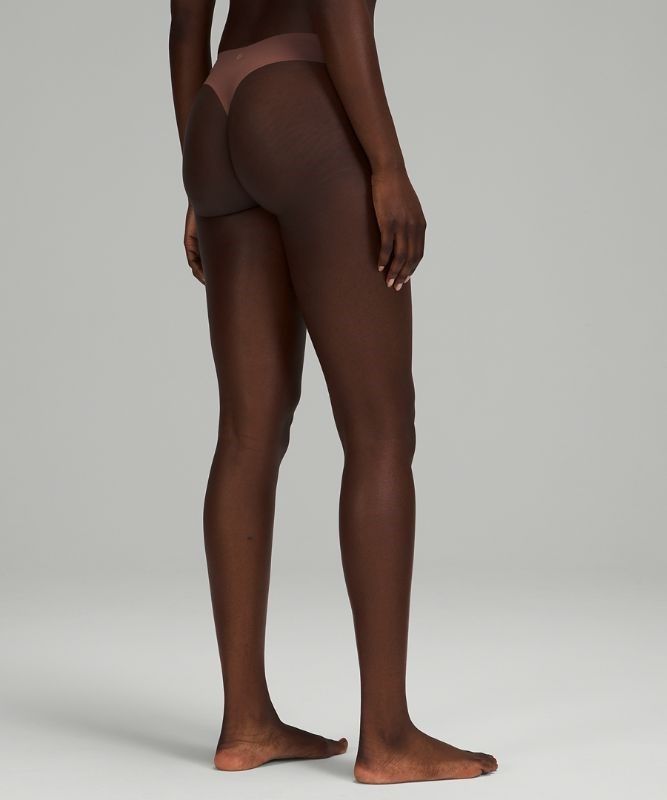 Lululemon InvisiWear Thong Underkläder Dam Smoky Topaz | CSIH-46127