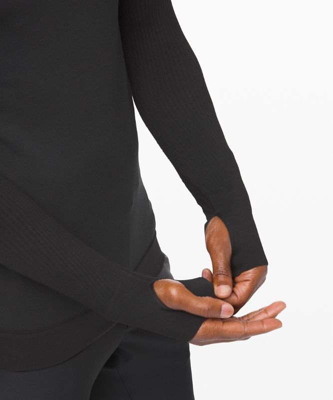 Lululemon Keep the Heat Hoodie Hoodie Herr Svarta Svarta | KUWF-24853