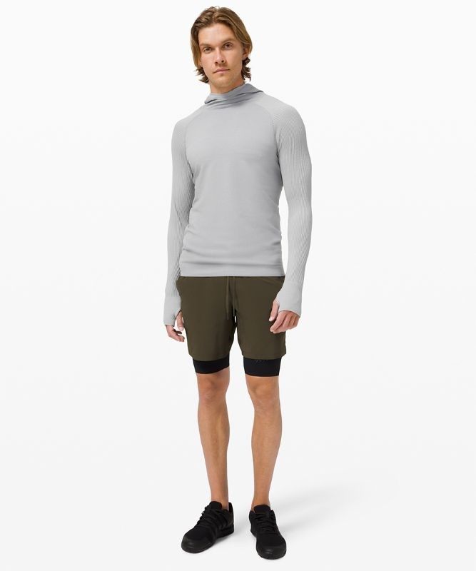 Lululemon Keep the Heat Hoodie Hoodie Herr Silver Silver | XBCO-79425
