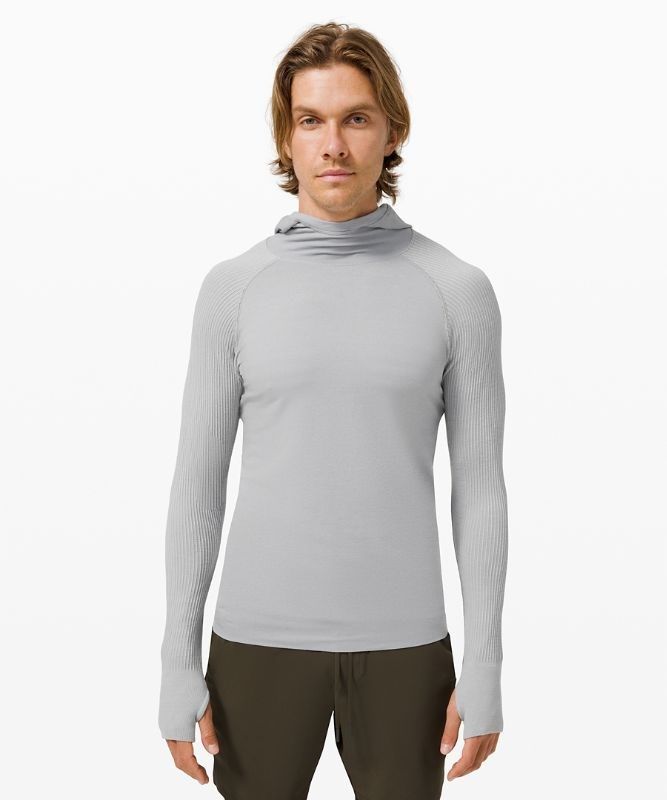 Lululemon Keep the Heat Hoodie Hoodie Herr Silver Silver | XBCO-79425