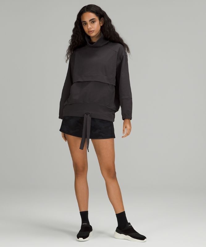 Lululemon LA Packable Pullover-to-Pillow Tröjor Dam Svarta Grå | HPXW-69342