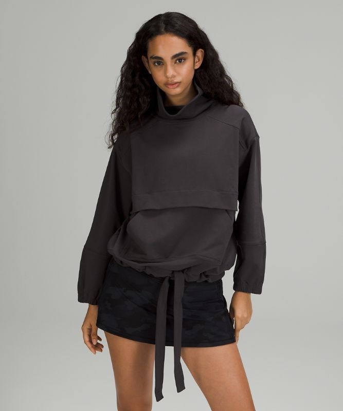 Lululemon LA Packable Pullover-to-Pillow Tröjor Dam Svarta Grå | HPXW-69342
