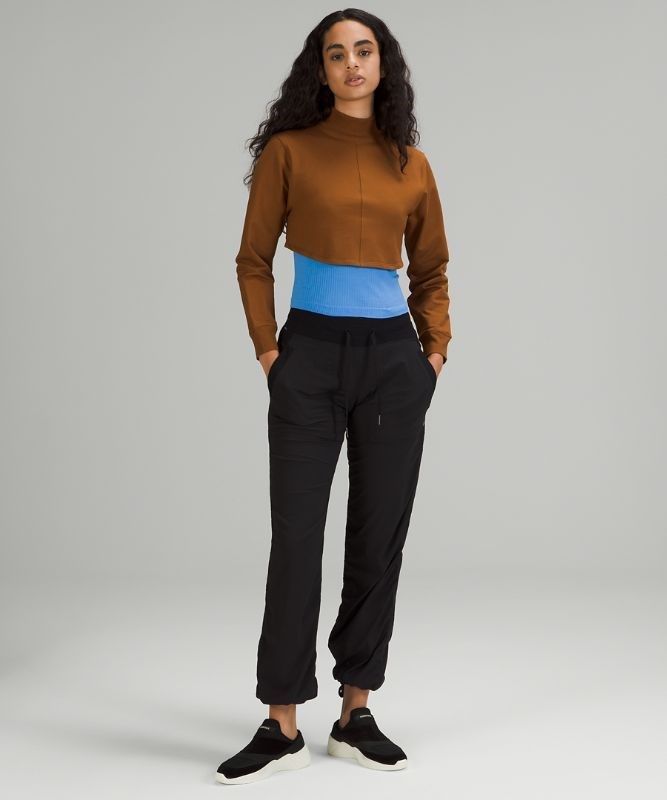 Lululemon LA Reversible Mock Neck Tröjor Dam Koppar Bruna | UZYL-78046