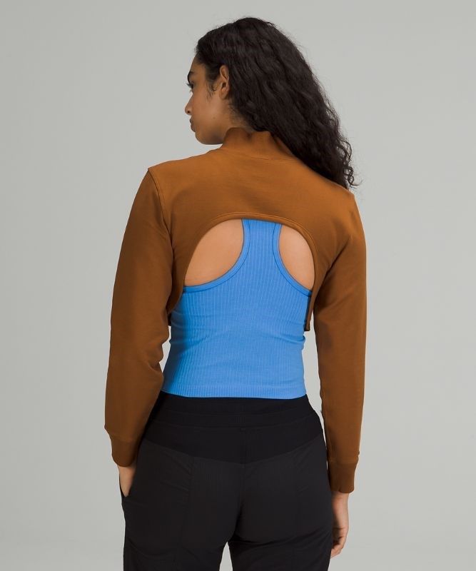 Lululemon LA Reversible Mock Neck Tröjor Dam Koppar Bruna | UZYL-78046