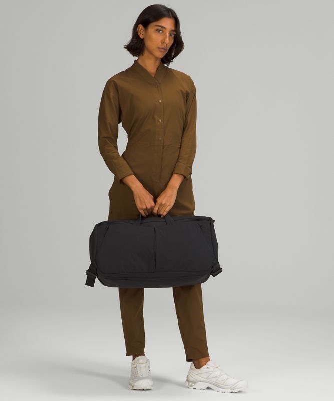 Lululemon Lab Convertible Duffle Bag 29L Väskor Accessories Svarta | EKYC-72610
