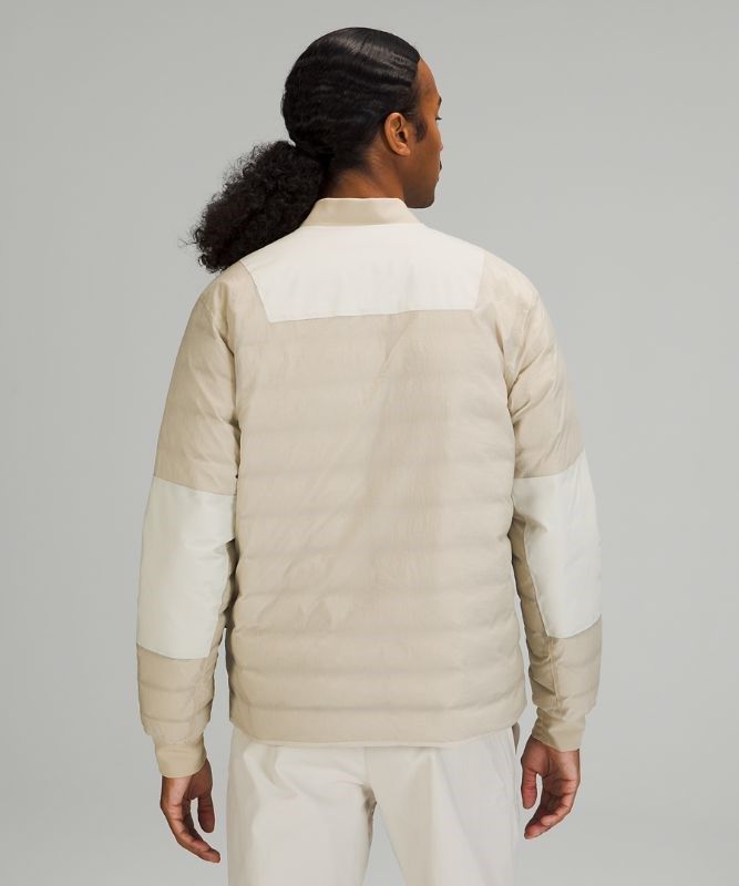 Lululemon Lab Down Filled Jacket Jackor Herr Beige Vita | MSGT-90587