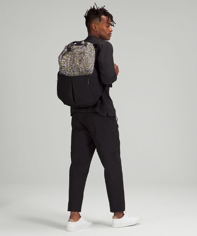 Lululemon Lab Expandable Large Backpack 34L Väskor Accessories Svarta | DRLN-97568