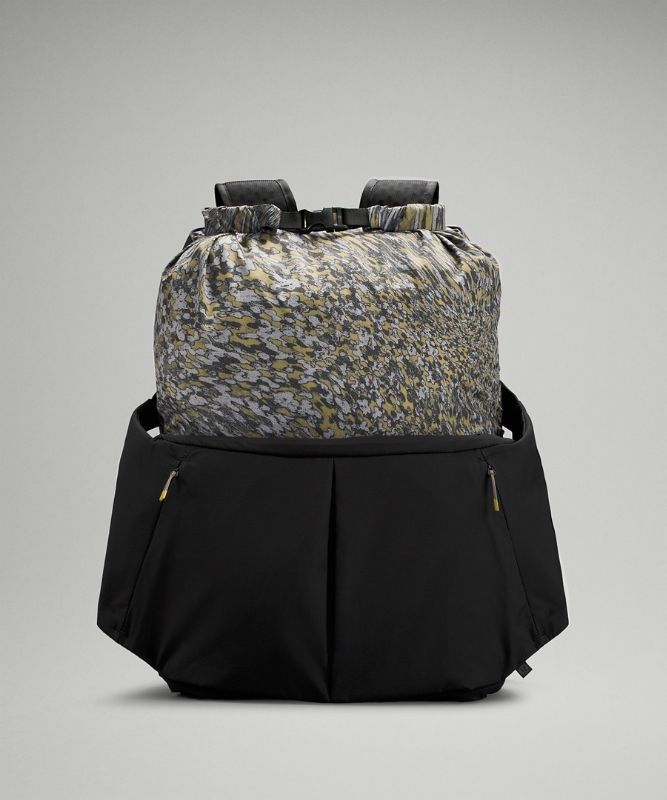 Lululemon Lab Expandable Large Backpack 34L Väskor Accessories Svarta | DRLN-97568