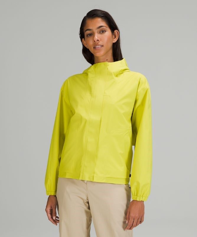 Lululemon Lab Waterproof Shell Jackor Dam Gula | SUVH-45326