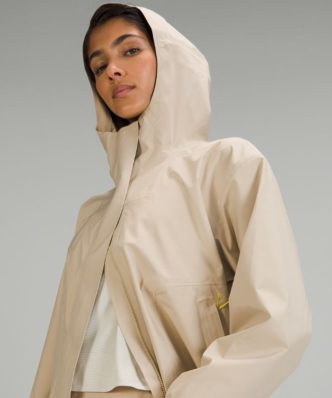 Lululemon Lab Waterproof Shell Jackor Dam Trench | AIZP-70915