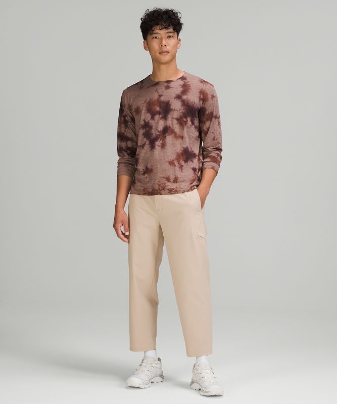 Lululemon Lab Wool-Blend Tie Dye Long Sleeve Shirt Blast Herr Bruna Koppar | VDUR-85931