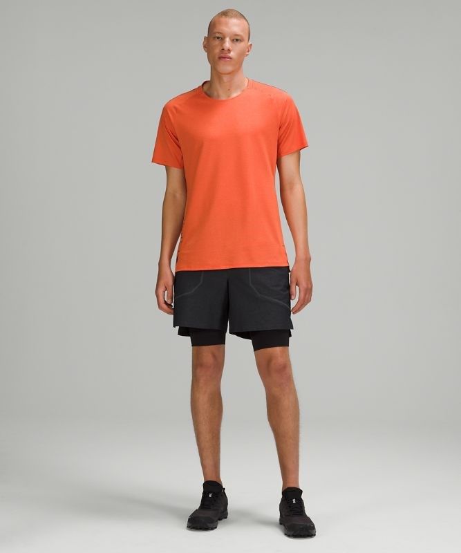 Lululemon License to Train Lined Short 7 Elite Shorts Herr Svarta | XJGY-37902