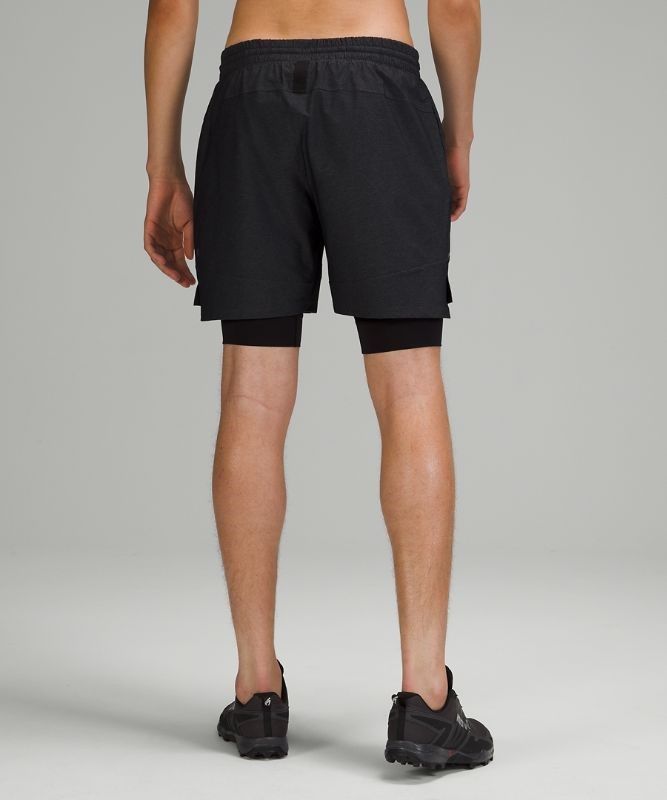 Lululemon License to Train Lined Short 7 Elite Shorts Herr Svarta | XJGY-37902