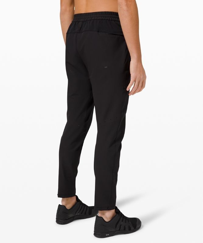 Lululemon License to Train Pant Shorter Length Byxor Herr Svarta | WQYZ-19745