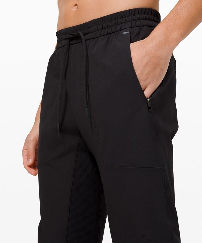 Lululemon License to Train Pant Shorter Length Byxor Herr Svarta | WQYZ-19745