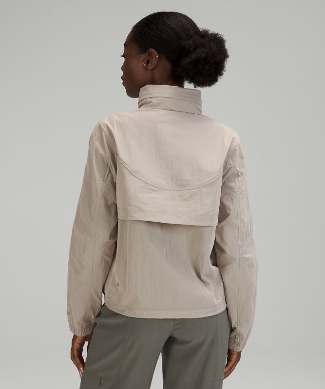 Lululemon Lightweight Hooded Jacket Jackor Dam Riverstone | HRND-04157