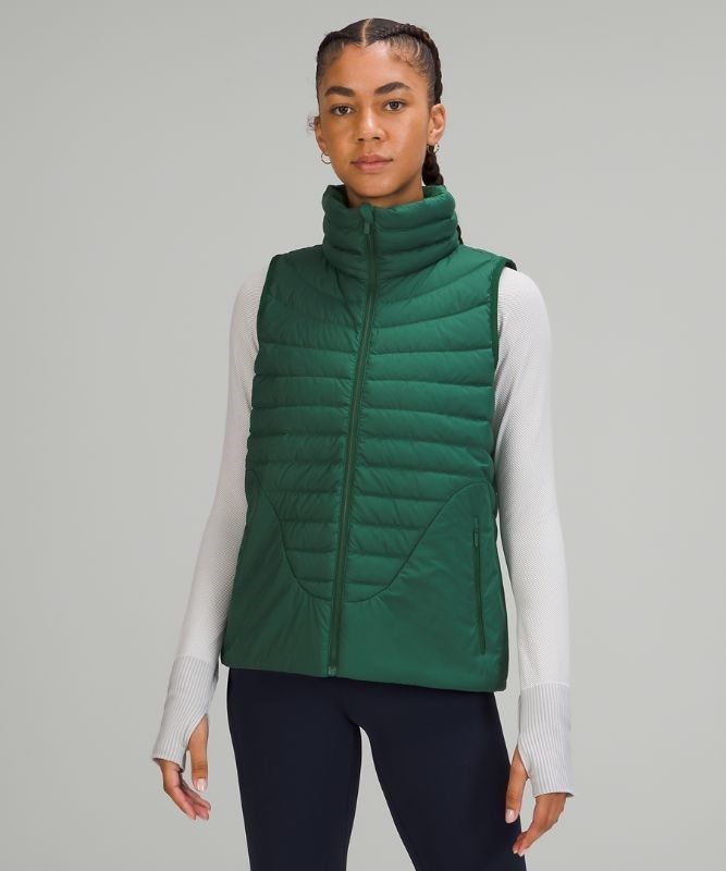Lululemon Lightweight Relaxed-Fit Down Vest Jackor Dam Gröna | ROKI-80253